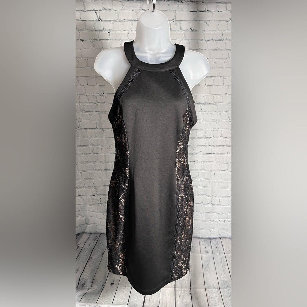 BCX Lace Panel Bodycon Dress Size 11